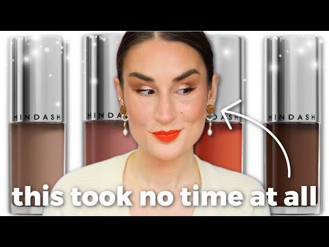 HINDASH MATTE COLOR FLUIDS CUT MY MAKEUP ROUTINE IN HALF (and I feel so beautiful!)