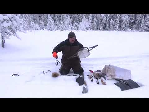 Капканный промысел  волка | Мое снаряжение | Установка
