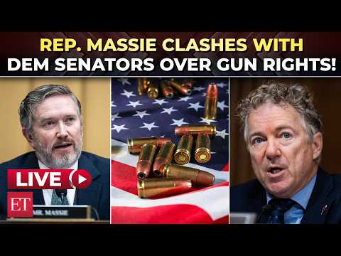 LIVE |'Who is in the pocket of who?': Massie calls out anti-second amendment lobby at Senate hearing