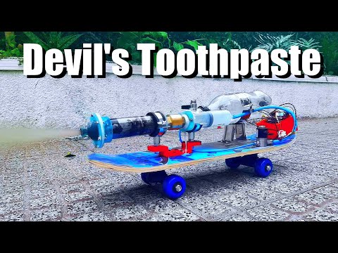 Devil's Toothpaste Rocket Engine (3D Printed)