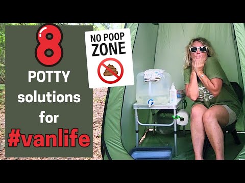 8 Women SHARE THEIR POTTY Solutions while traveling/living in their vehicles! #vanlife #potty