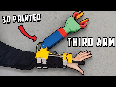 i made a third arm to multitask