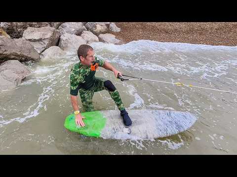 WINCH POWERED SURFING IS UNREAL!!