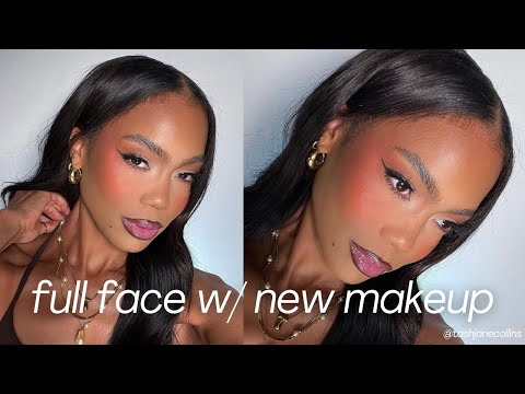 full face of some new makeup!