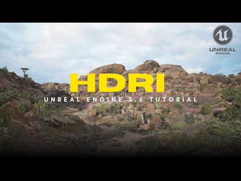 How to use HDRI lighting in Unreal Engine 5.6 | TUTORIAL