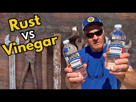Vinegar VS Rust Remover Brands