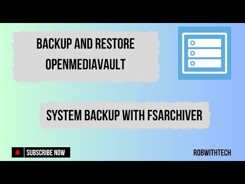 openmediavault 7 OS backup and restore step by step #openmediavault