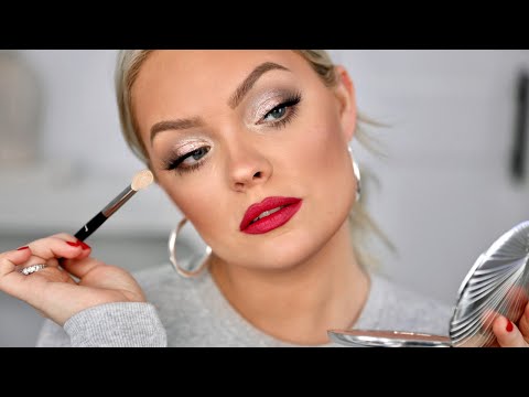 HOW TO COOL TONED CHRISTMAS MAKEUP TUTORIAL - HOLIDAYS 2020