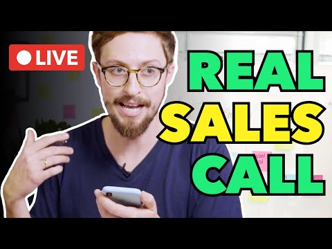 Live Sales Call - How To Sell Workshops To Big Companies