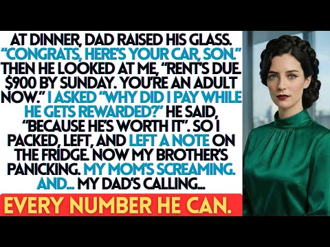 My Brother Got a Car For Graduating  I Got a Bill for Rent  I Left Without a Word, But Left a Note..