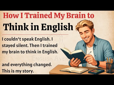 How I Trained My Brain to Think in English || My Powerful Story 🔥 || Learn English Through Story ✅️