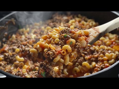 I've Never Eaten Ground Beef This Delicious! The Most Simple Dinner Recipe!