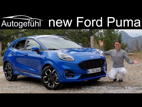 all-new Ford Puma FULL REVIEW Titanium X vs ST-Line X comparison 2020 SUV Crossover