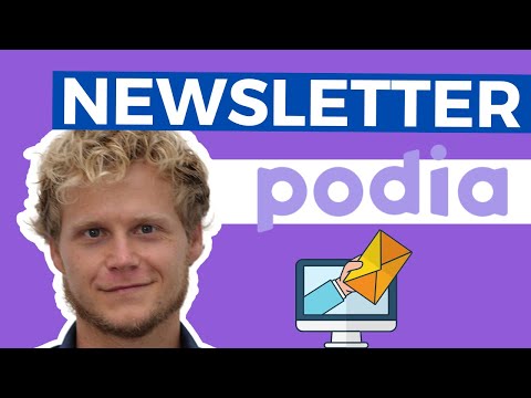 Comment Créer une Newsletter avec PODIA ? (Emailing)