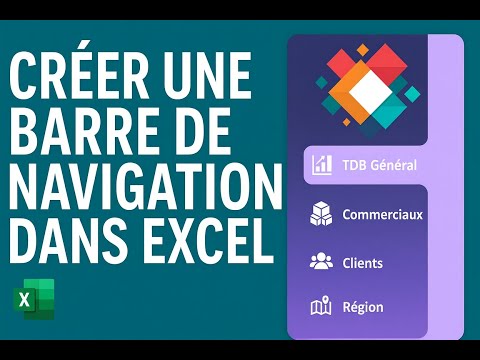 EXCEL - How to create a Custom Navigation Bar in Excel