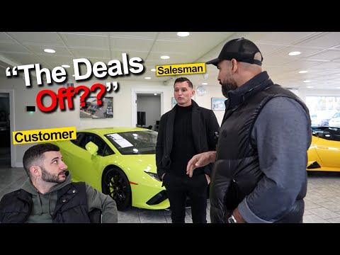 My Own Salesman Tried to Make Me LOSE MONEY?! | Day in the Life of a LUXURY Car Dealer