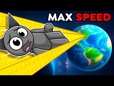 Reaching MAX SPEED in Roblox climb and roll...