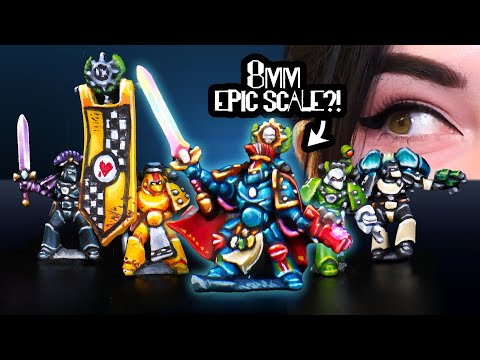 I Pro-Painted the Worlds SMALLEST Warhammer Miniatures - Here's how!!