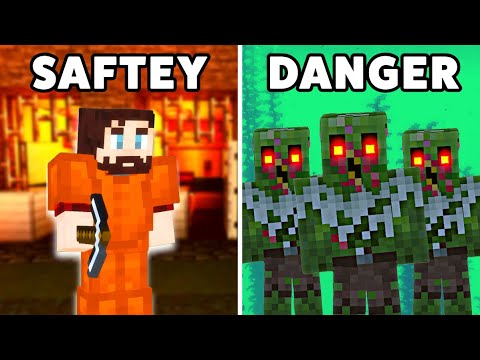 400 Players Survive Prison Break in Minecraft