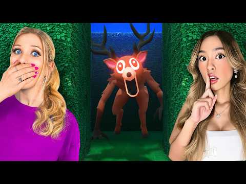 We Survived the SCARIEST Halloween Maze in 99 Nights!