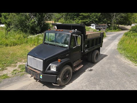 More freightliner FL70 dump truck repairs