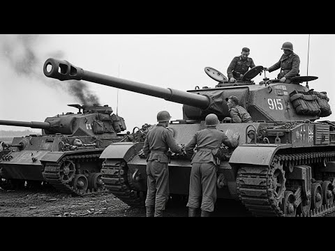 German Tankers Drove A Captured M26 Pershing — Then Admitted They'd Never Seen A 90mm Like It