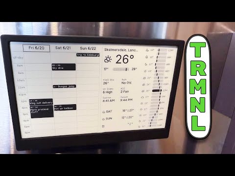 TRMNL e-ink display. Room for improvement.