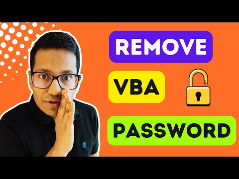 🔓 Remove VBA Password in Seconds in Excel (2 Easy Ways)