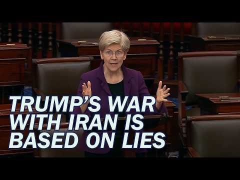 Iran War: Warren Calls For Congress to Block Reckless War in Iran, Investigate Civilian Harm