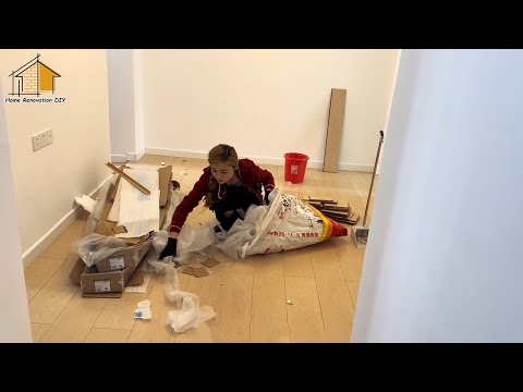 Escaping an unhappy marriage, the girl renovated her old apartment and started a free life