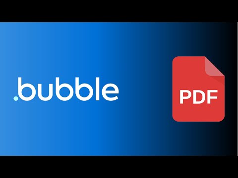 Convert Bubble.io page to PDF - tutorial