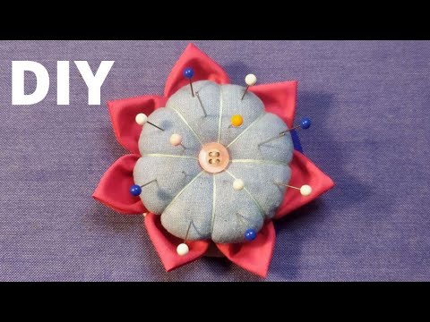 Оригинальная Игольница За 10 минут Из Остатков Ткани | Easy DIY Pincushion Patterns