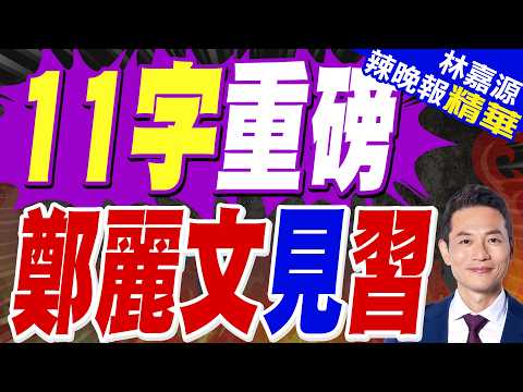即將啟程訪問大陸 鄭麗文:戰爭之下 每個人都是輸家|11字重磅 鄭麗文見習|介文汲.栗正傑.謝寒冰深度剖析?【林嘉源辣晚報】精華版 @中天新聞CtiNews