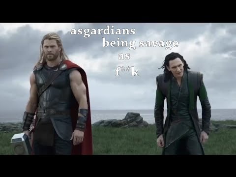 (Marvel) The Asgardians Are Savage As F**k - Funny Moments
