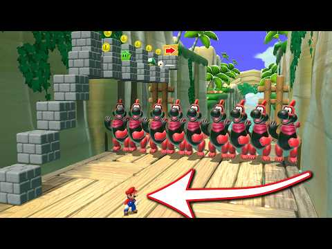 Plessie's Secret Room has lots of traps (Super Mario 3D World Troll)