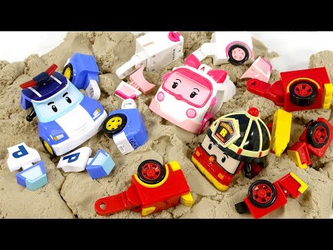 Robocar Poli, Ember, Roy was in trouble. Come quickly and fix it.