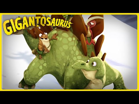 Chasing the Aurora! 🌌🏃♂️ |Giganto|Cartoons for Kids
