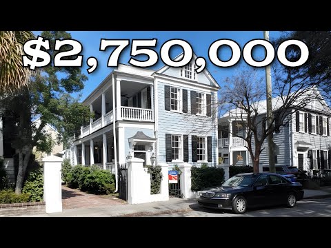 154-Year-Old home with 5 fireplaces in Charleston, SC