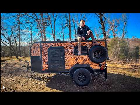 DIY Square-Drop Camper: Custom Build Walkthrough & Tour