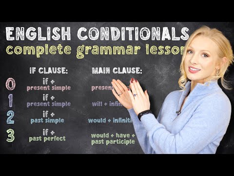 THE CONDITIONALS - 0,1,2 & 3 Conditionals& QUIZ - English Grammar Lesson (+ Free PDF & Quiz)