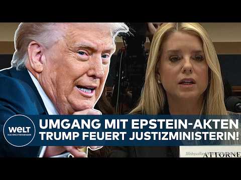 EPSTEIN SCANDAL: Bombshell! Trump fires Attorney General! Criticism of Pam Bondi over handling of...