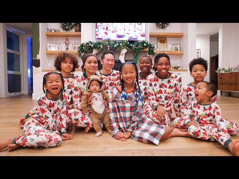 OUR NEW NIGHT ROUTINE AS A FAMILY OF 11 ☃️ + Amyah Comes Back Home From KOREA!
