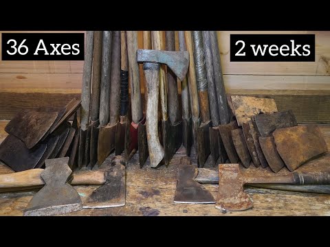 The time is now. Rusty Axe and Tool finds.