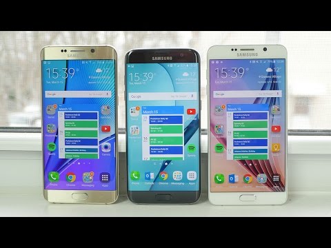 Samsung Galaxy S7 edge vs Galaxy Note 5 and Galaxy S6 edge+ | Pocketnow