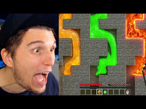 Paluten REAGIERT auf Realistic Honey vs Slime vs Lava in Minecraft - BIG Compilation