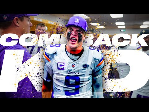 J.J. McCarthy the COMEBACK KID 😈 Vikings vs Bears Highlights | Week 1 2025