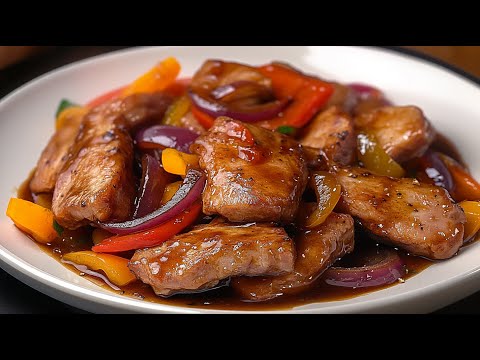 ❗️This pork with rice recipe is so delicious! I make it over and over again!