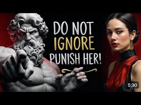 This Hurts A Woman The Most When She Doesn’t Value You | Stoicism!