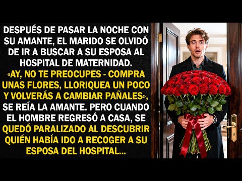 Después de pasar la noche con su amante, el marido se olvidó de ir a buscar a su esposa al...