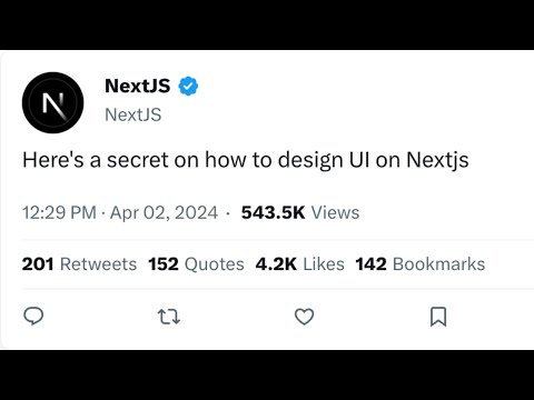How I Build Clean UI On Nextjs